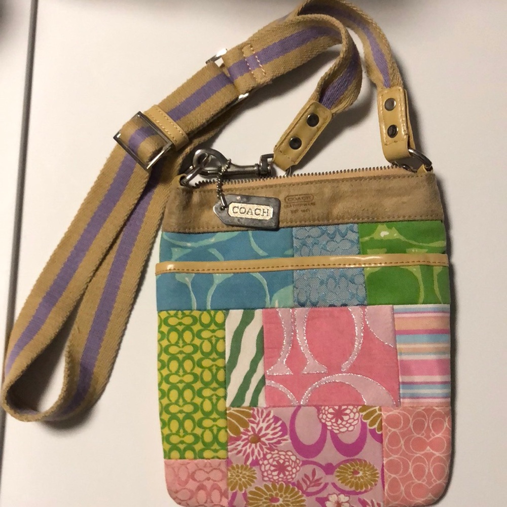 Coach cross body bag